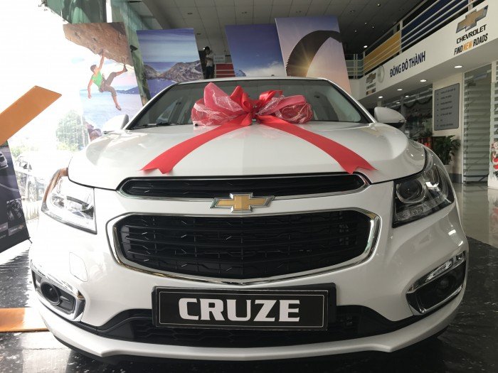 Bán xe Chevrolet Cruze 2017 khuyến mãi lên đến 60tr, vay 90%, lãi suất thấp