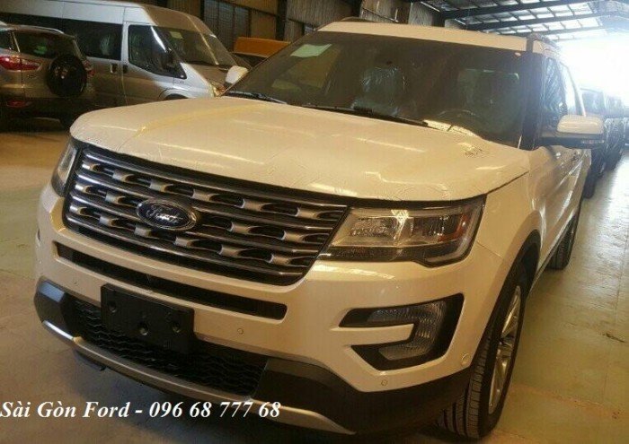 Xe 7 chổ Ford Explorer nhập khẩu Mỹ, chỉ cần trả trước 436 triệu, giao xe nhanh