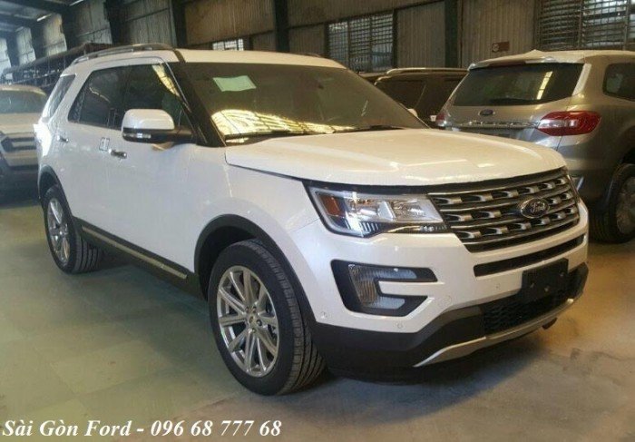 Xe 7 chổ Ford Explorer nhập khẩu Mỹ, chỉ cần trả trước 436 triệu, giao xe nhanh