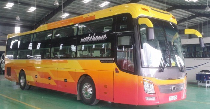 Xe giường nằm cao cấp, thaco mobihome