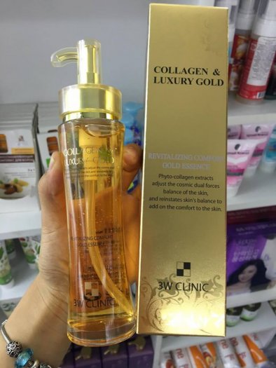 Tinh chất làm trắng da collagen & Luxury Gold