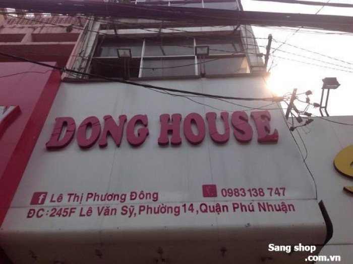 Sang shop thời trang LÊ VĂN SỸ