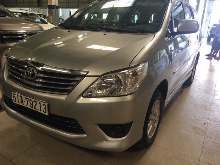 Bán Toyota Innova sx 2014 bstp ghi bạc