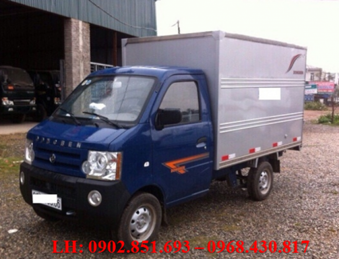Bán xe tải Dongben 870 kg/ 860 kg/ 850 kg thùng dài 2 mét 4 hỗ trợ trả góp lãi suất thấp