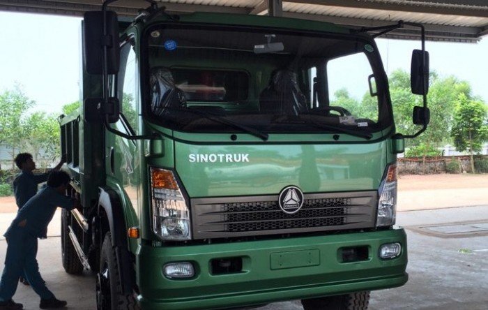 Bán Xe Tải Ben 2 Chân Howo 9,4 Tấn Giá Rẻ