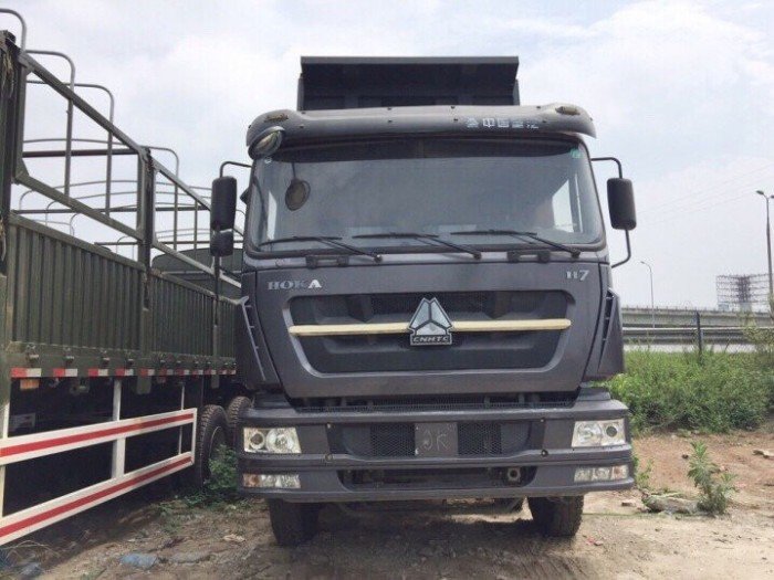 Xe Tải Ben Hoka 4 Chân Động Cơ 371 Thùng 6M7