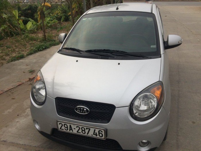 Cần bán Morning 2008 màu bạc - xe chất đăng ký lần đầu 2011