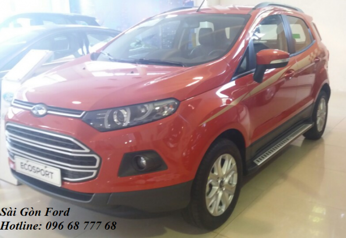 Ford Ecosport số sàn, hỗ trợ trả góp lãi suất thấp, tặng full phụ kiện, giao xe nhanh