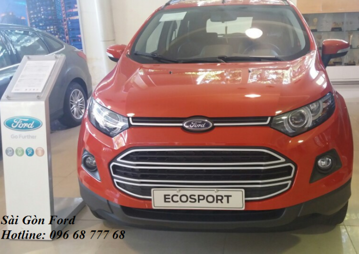 Ford Ecosport số sàn, hỗ trợ trả góp lãi suất thấp, tặng full phụ kiện, giao xe nhanh