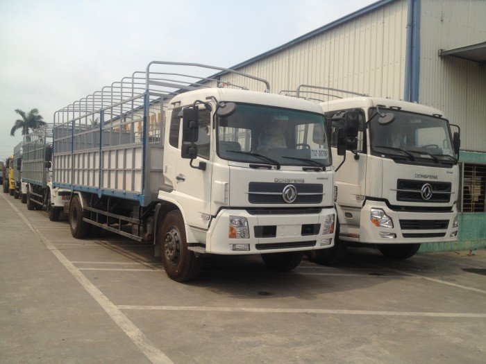 Xe tải thùng 8-9,5 tấn Dongfeng Hoàng Huy động cơ 170-190Hp 2017, 2018