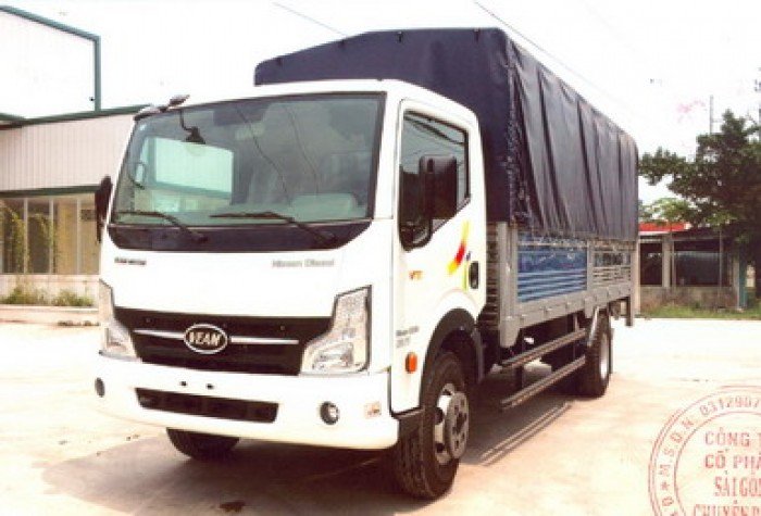 Xe Tải 6 Tấn gắn bững nâng