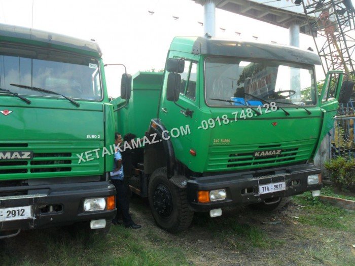 Mua Kamaz Ben 10.3 khối tặng ngay 100% phí trước bạ + Hộp đen + 200 triệu