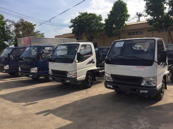 Xe tải Đô Thành 2,5 tấn vào thành phố