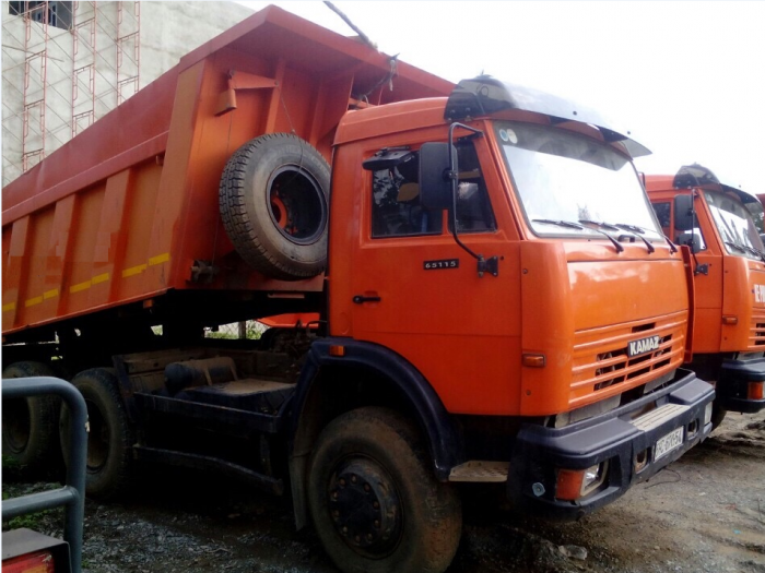 Công ty cần thanh lý 200 xe Kamaz 65111 thùng Ben 8.5m3 tải trọng 15 tấn giá rẻ bèo