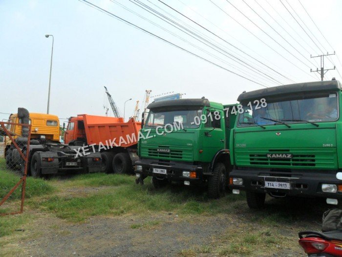 Công ty cần thanh lý 200 xe Kamaz 65111 thùng Ben 8.5m3 tải trọng 15 tấn giá rẻ bèo