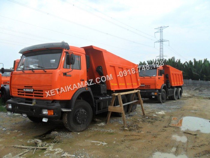Công ty cần thanh lý 200 xe Kamaz 65111 thùng Ben 8.5m3 tải trọng 15 tấn giá rẻ bèo