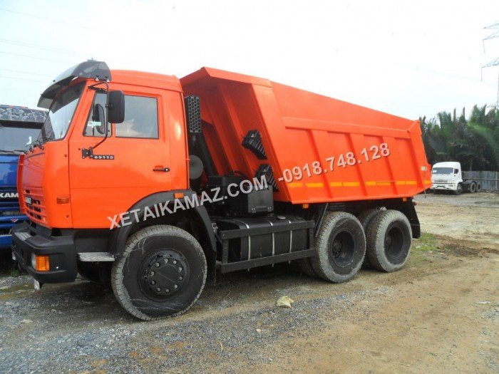Công ty cần thanh lý 200 xe Kamaz 65111 thùng Ben 8.5m3 tải trọng 15 tấn giá rẻ bèo