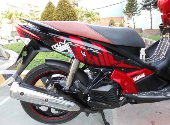 YAMAHA nouvo 4 LX màu đỏ đen bstp mới 95% xe máy móc nguyên zin