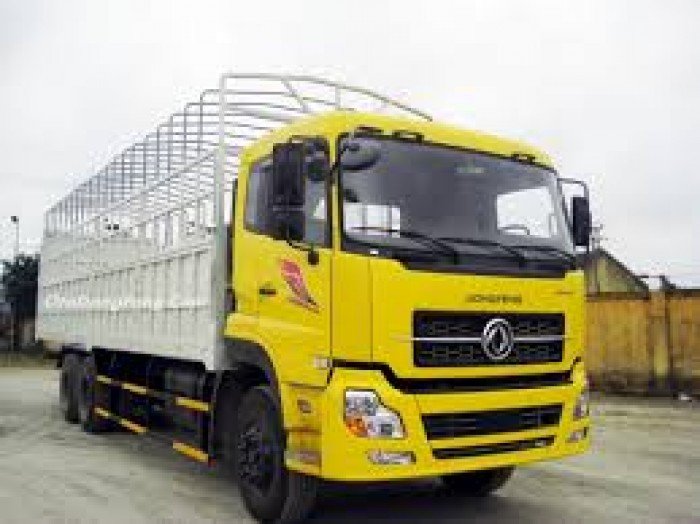 Bán Xe tải thùng 3 chân Dongfeng tải trọng 13-14 tấn 2016, 2017