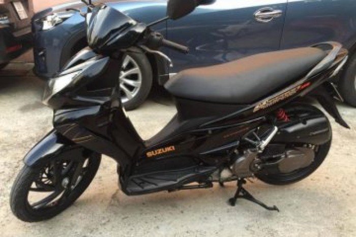 Suzuki Hayate 125c màu đen phiên bản đặc biệt tem Night Rider bstp