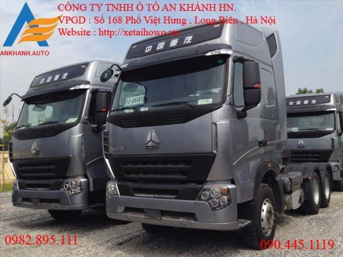 Xe Đầu Kéo Howo 375Hp - Nóc Cao