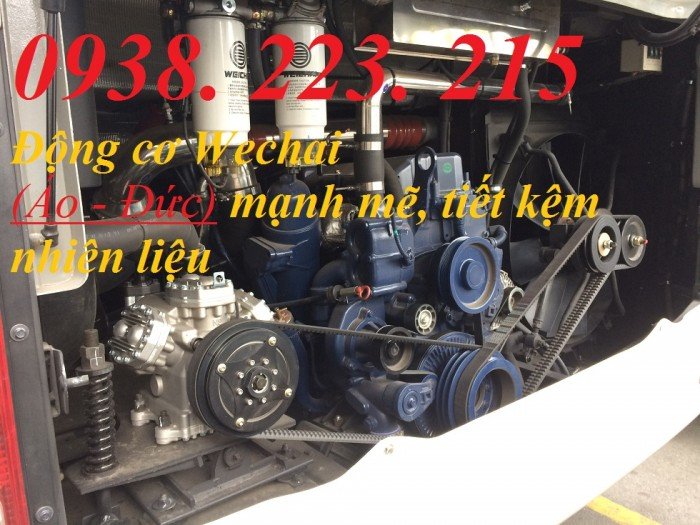 Mua bán xe khách 45 47 chỗ universe thaco bản standar tiêu chuẩn mới 2017
