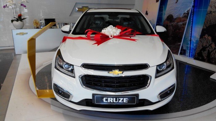 Chevrolet Cruze 1.8LTZ KMT3/2017 giảm ngay 60tr tiền mặt