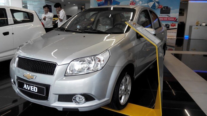 5 chỗ KDDV giá rẽ Chevrolet Aveo 1.4LT Giá tốt nhất HCM