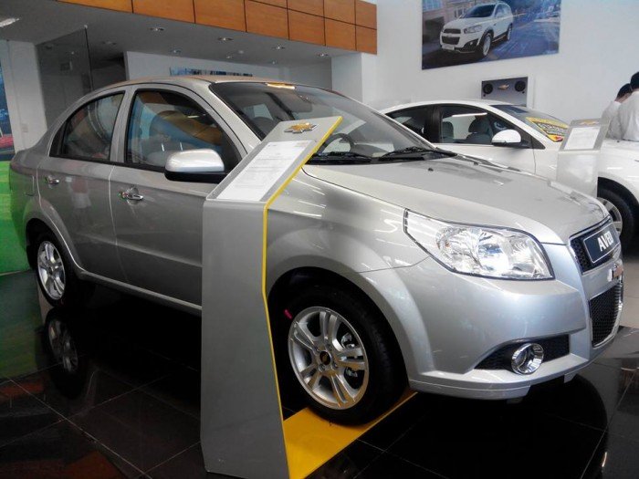 5 chỗ tự động giá rẽ Chevrolet Aveo 1.4LTZ NEW 2017 giá tốt