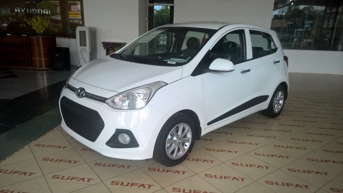 Cần bán Hyundai Grand i10 1.0AT sản xuất 2016, màu trắng, xe mới 100% giá tốt nhất tại Tây Ninh