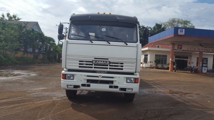 Bán xe tải Kamaz 65117 (6x4) thùng 7m8 nhập khẩu | Bán xe tải Kamaz 3 giò nhập khẩu mới nhất