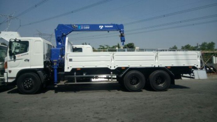 Bán Xe Tải Hino 15 Lắp Cẩu Tadano 8 Tấn Trả Góp Ở Tây Ninh