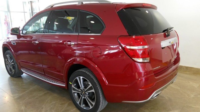 Chevrolet Captiva Revv 2017, màu Đỏ, GIAO NGAY, GIÁ NÀO CŨNG BÁN, hỗ trợ vay 80%