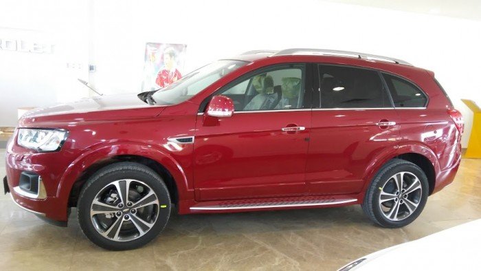 Chevrolet Captiva Revv 2017, màu Đỏ, GIAO NGAY, GIÁ NÀO CŨNG BÁN, hỗ trợ vay 80%