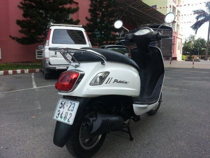 SYM Fiddle II 125 Đời Cuối Elizabeth Kiểu Dáng Vespa LX Tuyệt Đẹp