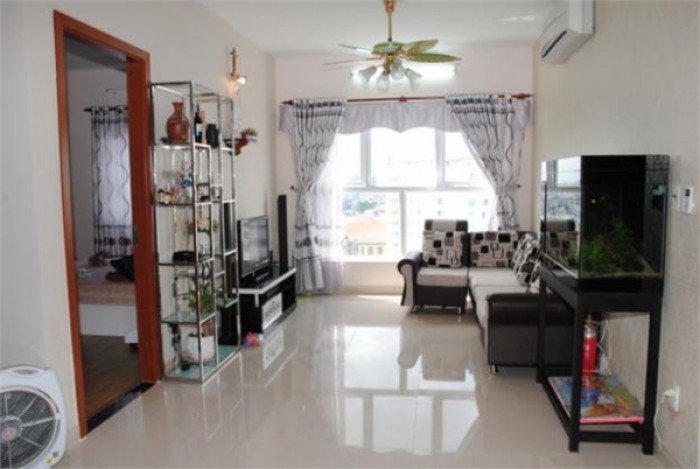 Cho thuê căn chung cư Phú Thọ .Diện tích: 65m2,2pn,đủ nội thất