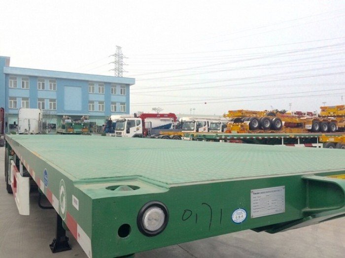 Thanh lý mooc sàn 40 feet, mooc sàn 40 feet tải trọng cao tại hà nội