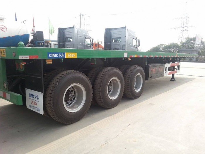 Thanh lý mooc sàn 40 feet, mooc sàn 40 feet tải trọng cao tại hà nội