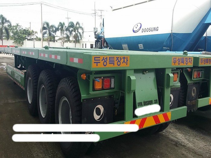 Rơ Mooc Doosung Sàn Phẳng, 40 Feet, 31.8 tấn