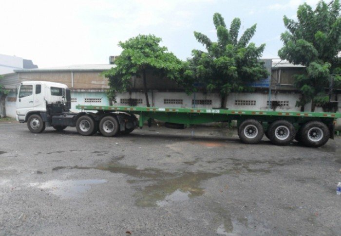 Doosung – Bán Mooc Sàn Phẳng, 3 trục, 40 feet, 31.8 tấn