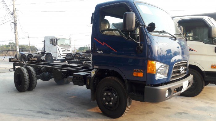 Xe tải hyundai hd99 thùng mui bạt đời 2017