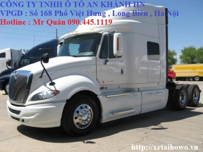 Xe đầu kéo mỹ international prostar 2012