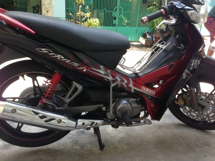 Xe yamaha sirius nhật màu đỏ đen thắng Dĩa 2010  chodocucom