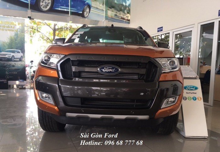 Ford Ranger Wildtrak 2.0L 2019, đủ màu, giao xe nhanh