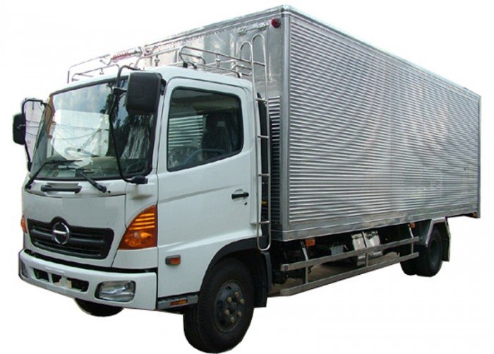 Xe tải Hino FC, oto Hino FC 6,4 tấn, 6 tấn 4, 6400kg, thùng kín, mui phủ dài 6m8, 6800 mm, giá tốt nhất