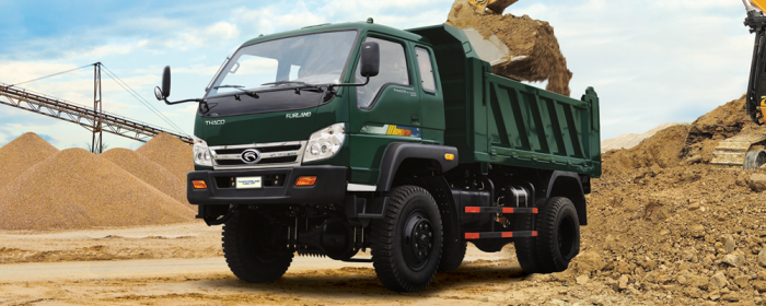Xe tải ben Forland Auman tải trọng từ 2.5 tấn đến 17.3 tấn Thaco Trường Hải
