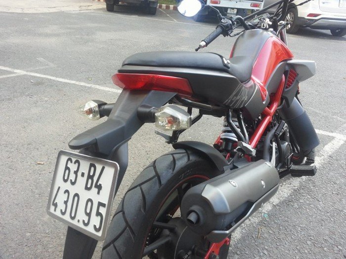 Kymco K - Pipe 125 Kiểu Dáng Ducati Tuyệt Đẹp Odo 3000 Km