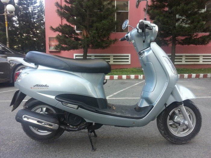 SYM Attila Elizabeth 125 Xám Bạc Tuyệt Đẹp