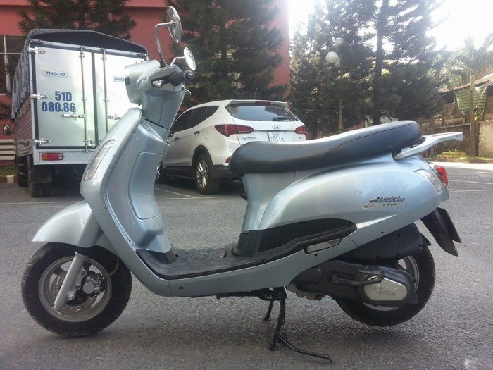 SYM Attila Elizabeth 125 Xám Bạc Tuyệt Đẹp
