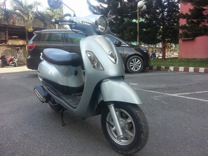 SYM Attila Elizabeth 125 Xám Bạc Tuyệt Đẹp